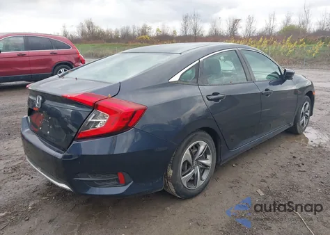 2019 Honda Civic Lx из США, поврежденный, VIN 2HGFC2F66KH533561
